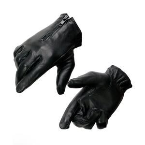 NWT Milwaukee Leather SH722 Women's Black Unlined Leather Gloves